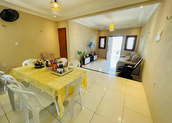 Feitosa\'S Beach House, Casa Frente Mar Com Capacidade Para 6 Pessoas Estrutura Completa Com 2 Suites